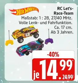 Marktkauf Hot wheels rc let's-race-team Angebot