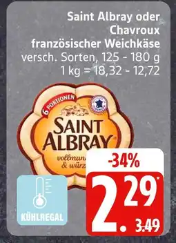 Edeka Saint albray französischer weichkäse Angebot