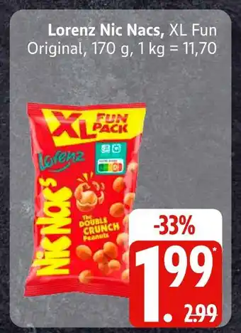 Edeka Lorenz nic nacs Angebot