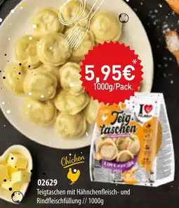 Mix Markt Teigtaschen mit Hähnchenfleisch- und Rindfleischfüllung Angebot