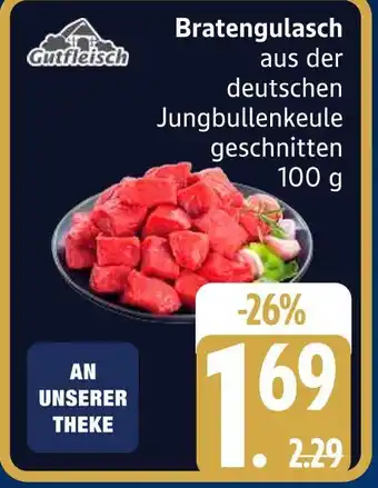 Edeka Gutfleisch bratengulasch Angebot