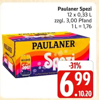 Marktkauf Paulaner spezi Angebot