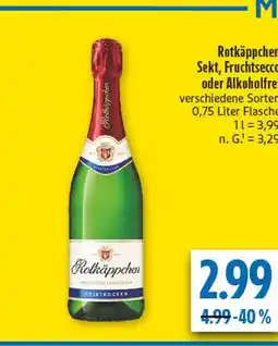 diska Rotkäppchen sekt Angebot
