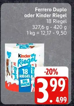 Edeka Ferrero duplo Angebot