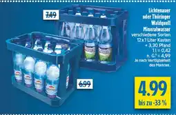 diska Lichtenauer mineralwasser Angebot