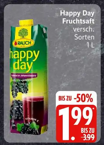 Edeka Rauch happy day fruchtsaft Angebot