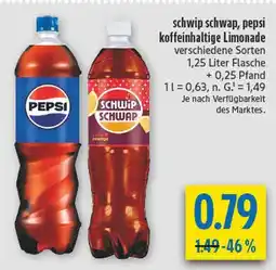 diska Pepsi koffeinhaltige limonade Angebot