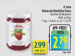 diska D'arbo naturrein konfitüre extra garten erdbeeren Angebot