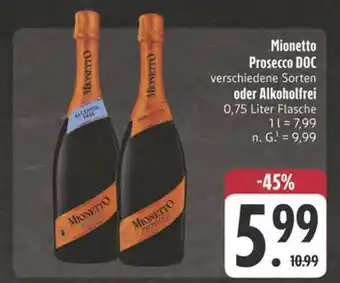 E-Center Mionetto prosecco doc Angebot