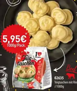 Mix Markt Teigtaschen mit Rindfleischfüllung Angebot