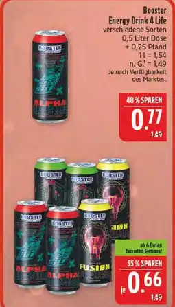 Marktkauf Booster energy drink 4 life Angebot