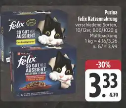 E-Center Purina felix katzennahrung Angebot