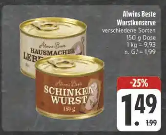 E-Center Alwins beste hausmacher leberwurst Angebot