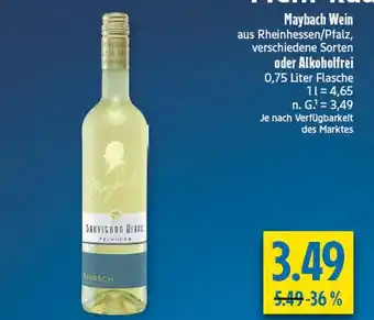 diska Maybach sauvignon blanc Angebot