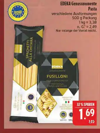 Marktkauf Edeka spaghetti alla chitarra Angebot
