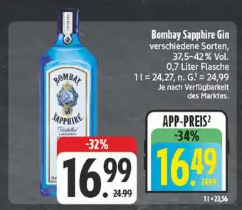 E-Center Bombay sapphire bombay sapphire gin Angebot