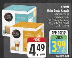 E-Center Nescafé dolce gusto kapseln flat white Angebot