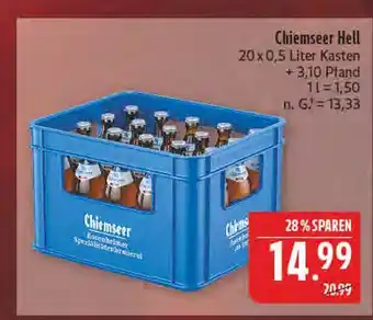 Marktkauf Chiemseer hell Angebot