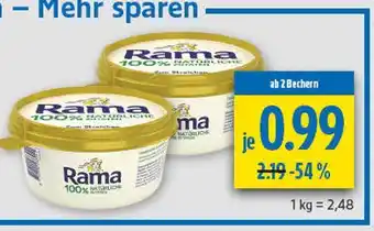 diska Rama streichfett Angebot