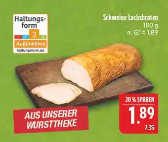 Marktkauf Schweine lachsbraten Angebot