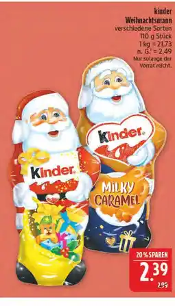 Marktkauf Kinder weihnachtsmann Angebot