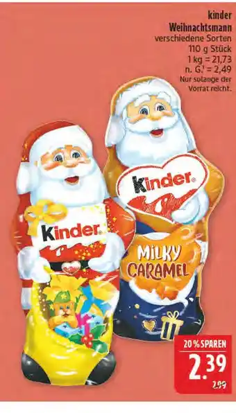 Marktkauf Kinder weihnachtsmann Angebot