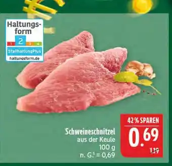 Marktkauf Schweineschnitzel Angebot