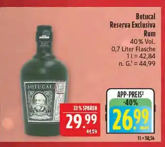 Marktkauf Botucal reserva exclusiva rum Angebot