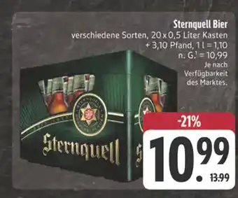 E-Center Sternquell bier Angebot