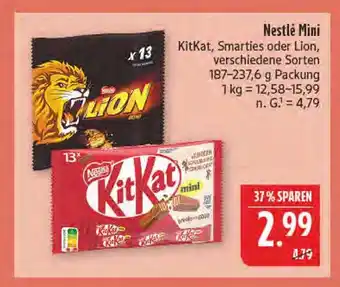 Marktkauf Nestlé kitkat mini Angebot