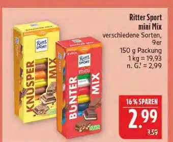 Marktkauf Ritter sport mini mix Angebot