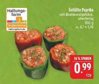 Marktkauf Gefüllte paprika Angebot