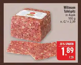 Marktkauf Wiltmann tafelspitz Angebot