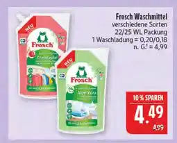 Marktkauf Frosch waschmittel granatapfel Angebot