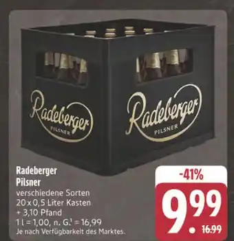 Edeka Radeberger pilsner Angebot