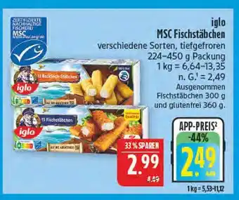 Marktkauf Iglo msc fischstäbchen Angebot