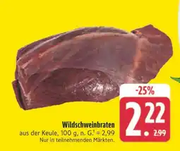 E-Center Wildschweinbraten Angebot