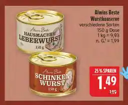 Marktkauf Alwins beste hausmacher leberwurst Angebot