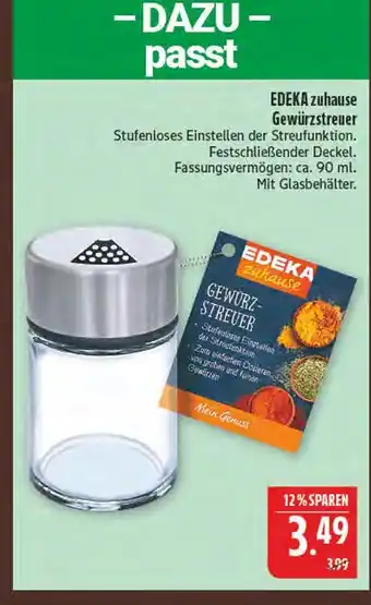 Marktkauf Edeka zuhause gewürzstreuer Angebot