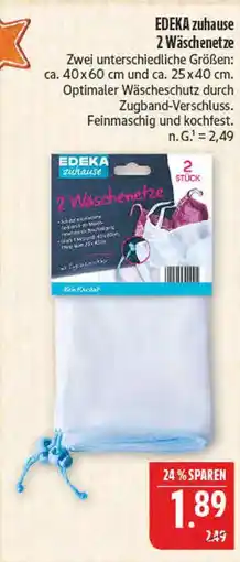 Marktkauf Edeka zuhause 2 wäschenetze Angebot