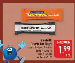 Marktkauf Barebells peanut caramel protein bar Angebot