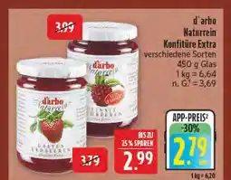 Marktkauf D'arbo naturrein konfitüre extra Angebot