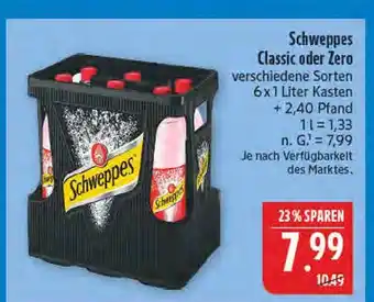 Marktkauf Schweppes classic Angebot