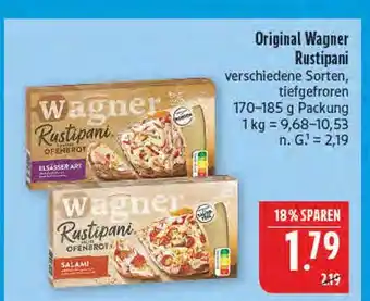 Marktkauf Wagner rustipani elsässer art Angebot