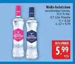 Marktkauf Wodka gorbatschow wodka gorbatschow raspberry Angebot