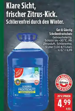 Marktkauf Gut & günstig scheibenfrostschutz Angebot