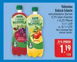 Marktkauf Valensina einfach schorle Angebot