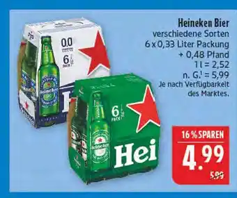Marktkauf Heineken bier Angebot