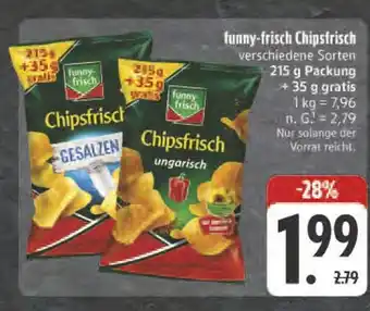 Edeka Funny-frisch chipsfrisch gesalzen Angebot