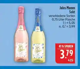 Marktkauf Jules mumm sekt Angebot